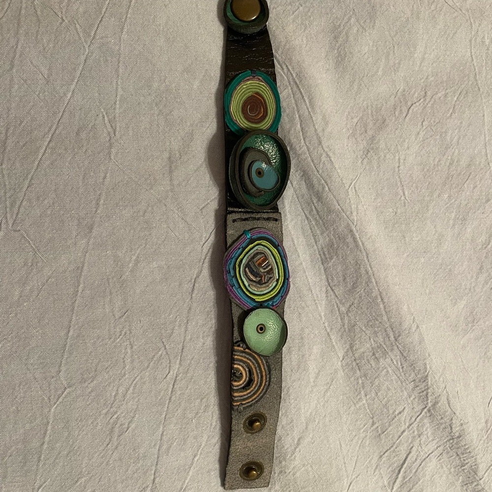 Multicolor Leather Bracelet